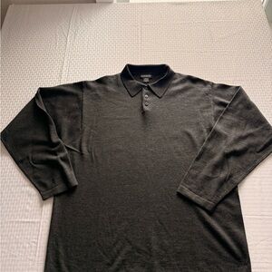 Banana Republic Dark Gray Polo Shirt